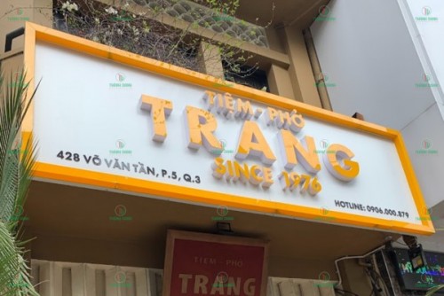 "XU HƯỚNG" Làm Bảng Hiệu Alu Giá Rẻ Quận 3 Uy Tín Nhất 2025