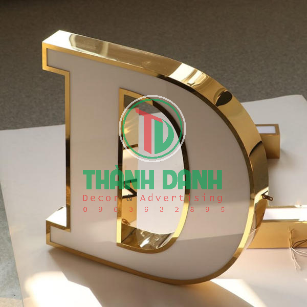 Bảng báo giá gia công chữ nổi hông nhôm tại Thành Danh Decor