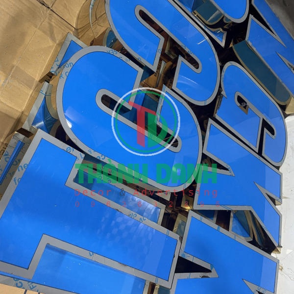 Gia công chữ nhôm có gờ giá rẻ uy tín lấy ngay