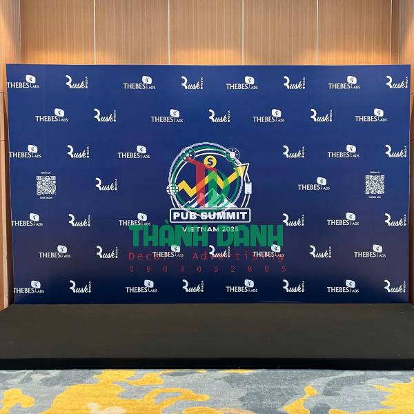 Làm backdrop Giỗ Tổ Hùng Vương lễ ra mắt 