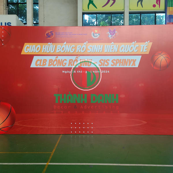 Làm backdrop Giỗ Tổ Hùng Vương sự kiện giao hữu