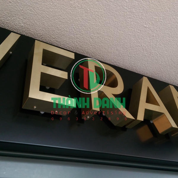 Những lưu ý khi gia công chữ nổi không thể thiếu