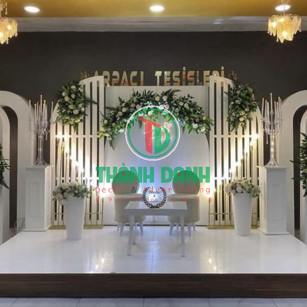 Backdrop trang trí sân khấu Giỗ Tổ Hùng Vương lễ gặp mặt