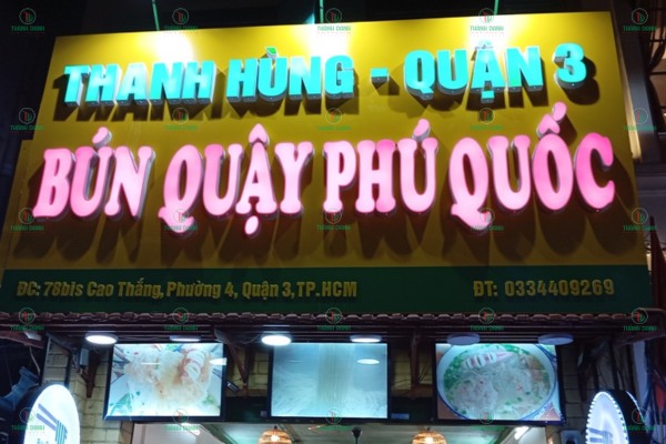 Báo giá làm bảng hiệu Alu giá rẻ quận 3 mới nhất 2025