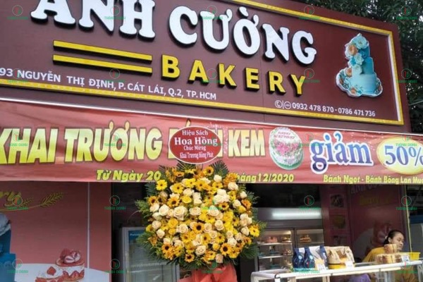 Quy trình các bước làm bảng hiệu Alu giá rẻ quận 2 chuyên nghiệp, nhanh chóng