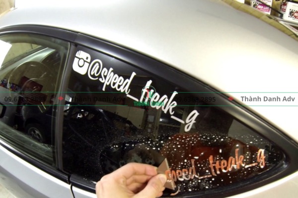 Tham khảo mẫu cắt chữ decal đơn vị đã thi công trước đó
