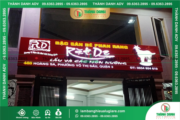 Báo giá làm bảng hiệu Alu giá rẻ quận Phú Nhuận mới nhất hiện nay