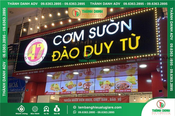 Kinh nghiệm và uy tín làm bảng hiệu Alu giá rẻ
