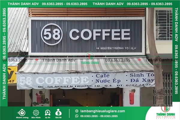 Bảng hiệu Alu giá rẻ có bền không?