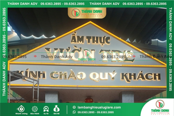 Làm bảng hiệu Alu giá rẻ quận Phú Nhuận lấy liền, uy tín TP.HCM