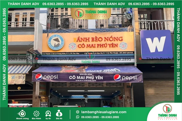 Làm bảng hiệu Alu giá rẻ quận Phú Nhuận phù hợp khí hậu TP.HCM