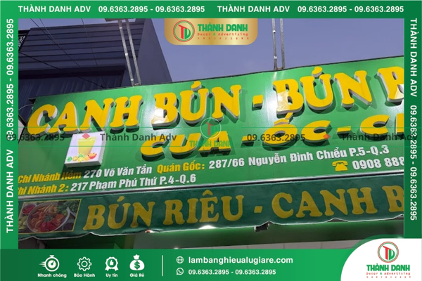 Lý do nên chọn làm bảng hiệu Alu giá rẻ quận 6 khi kinh doanh