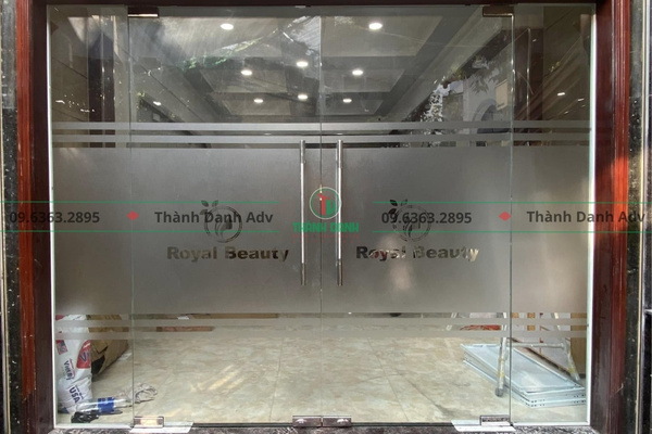 Mẫu cắt chữ decal văn phòng đẹp nhất hiện nay