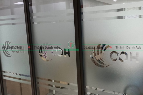 Mẫu cắt chữ decal văn phòng đẹp nhất hiện nay