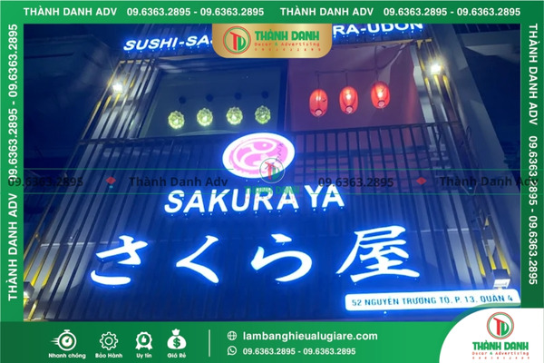 Tính thẩm mỹ cao, dễ dàng tạo điểm nhấn cho thương hiệu