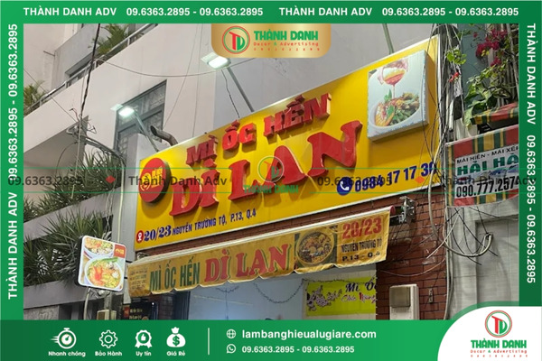 Ưu điểm và lợi ích khi làm bảng hiệu Alu giá rẻ quận 4